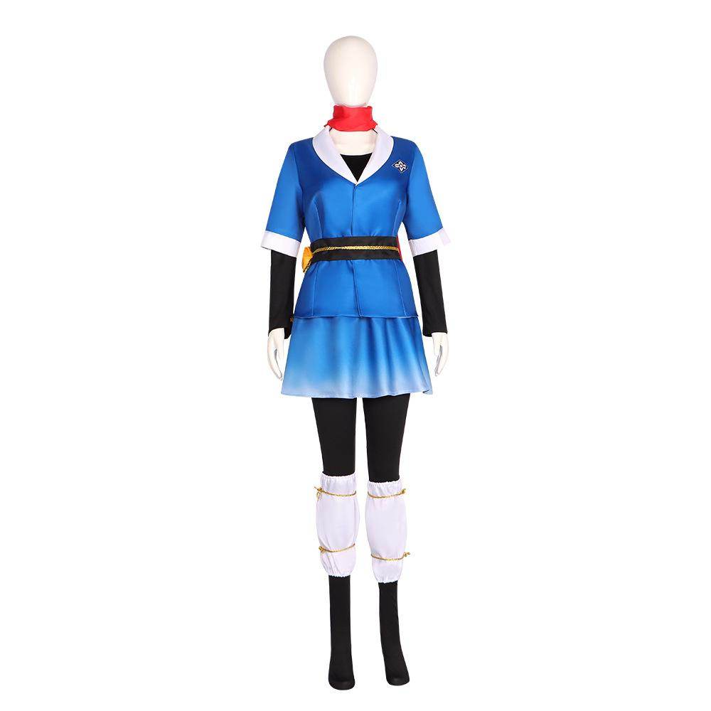 Pokemon Legends Arceus Akari Rei Outfits Halloween Cosplay Costume - Azufun