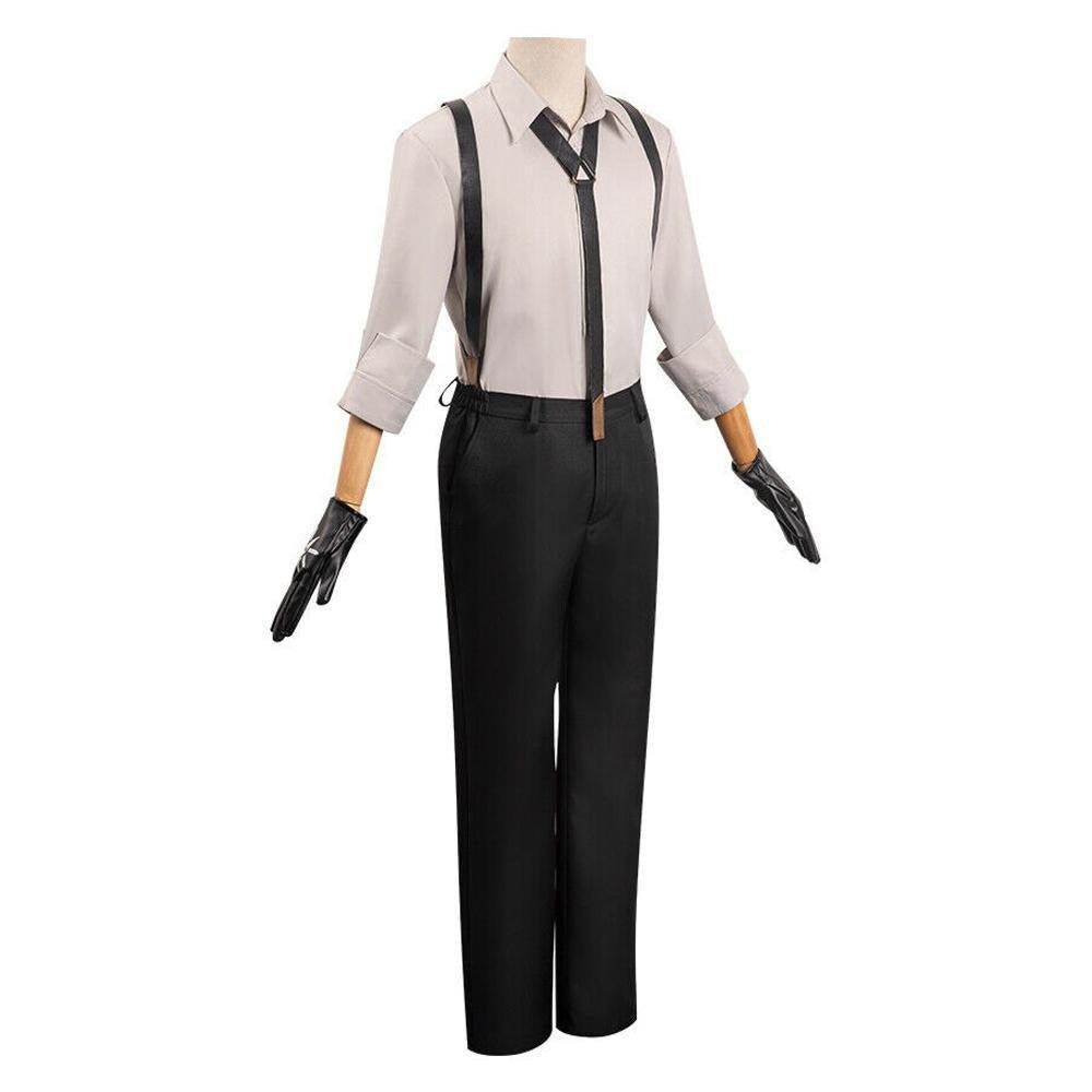 Pokemon Scarlet and Violet Rika Cosplay Costume Stylish suspender Uniform - Azufun