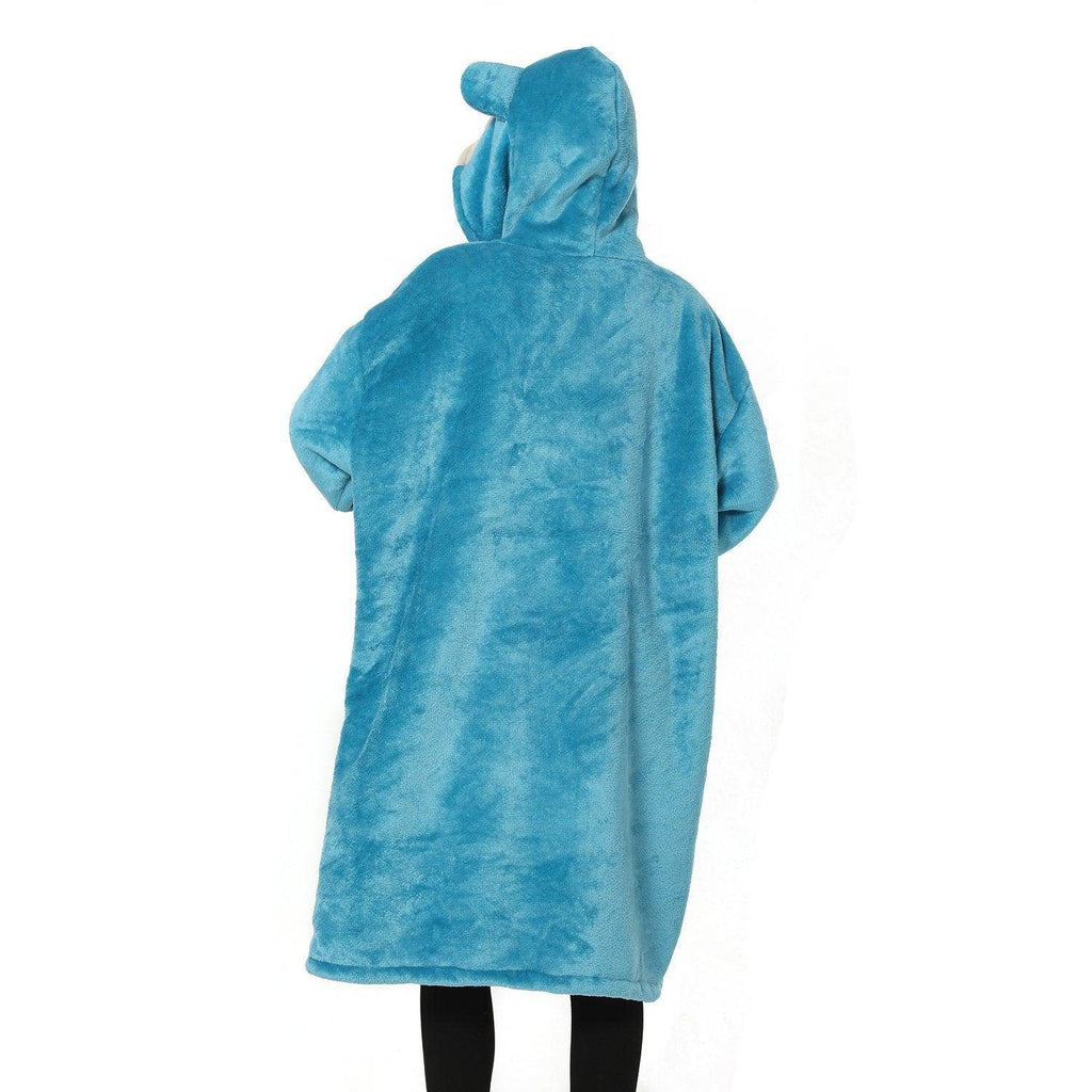 Pokemon Snorlax Keep Warm Costume Cozy Cartoon Lazy TV Blanket - Azufun