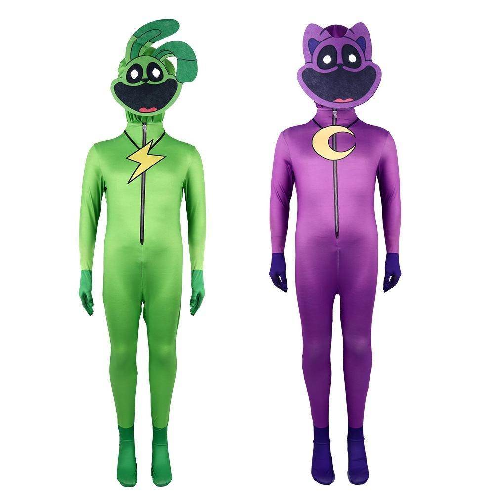 Poppy Playtime Game Costume Hoppy Hopscotch Catnap Zentai Cosplay Halloween - Azufun