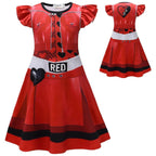 Red from Descendants 4 Queen of Hearts Costume Dresses - Azufun