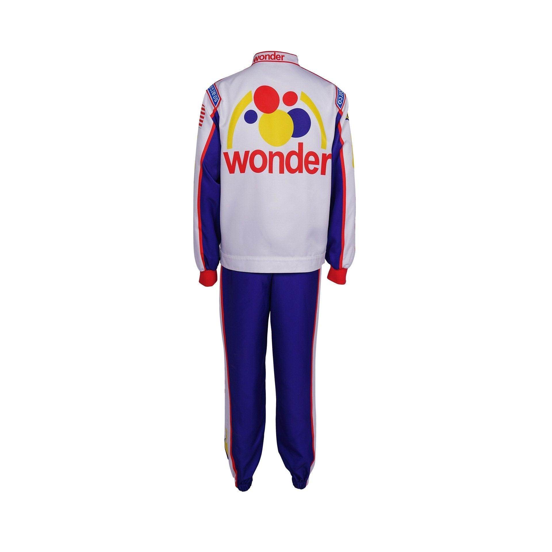 Ricky Bobby Nascar Cosplay Costume Talladega Nights Wonder Bread Racing Apparel - Azufun