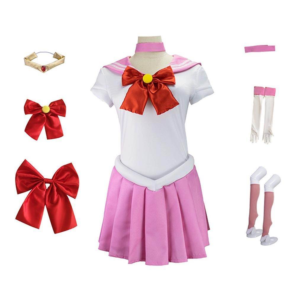 Sailor ChibiChibi Moon Costume Uniform Cosplay Dress Halloween Suit - Azufun