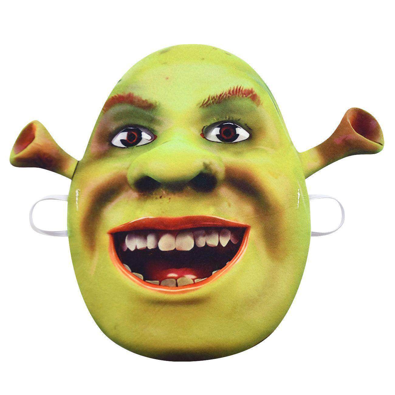 Shrek Costume Cosplay Jumpsuit with Mask Bag for Kids Halloween - Azufun