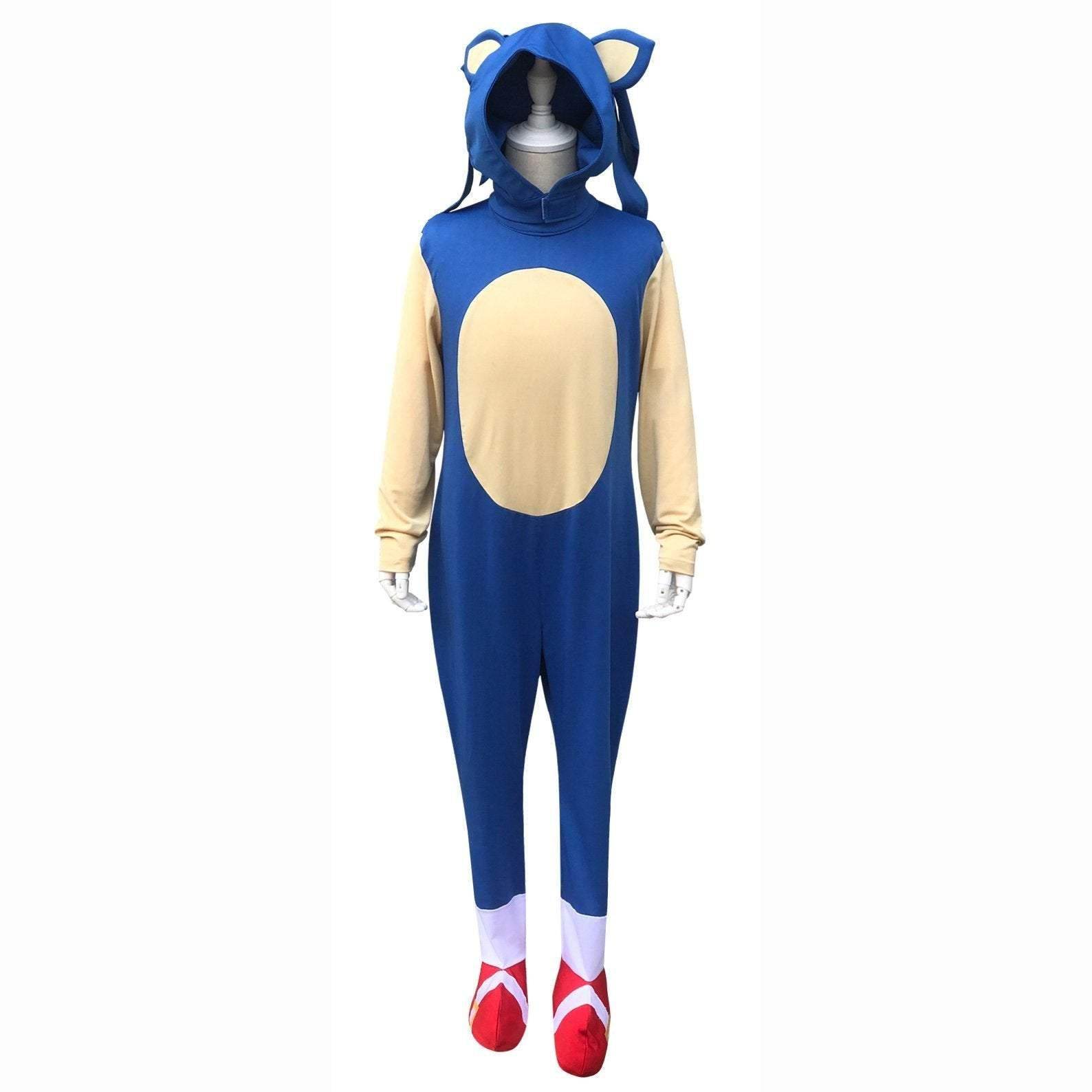 Sonic The Hedgehog Costumes Halloween Anime Cosplay Cartoon Kids Costume - Azufun
