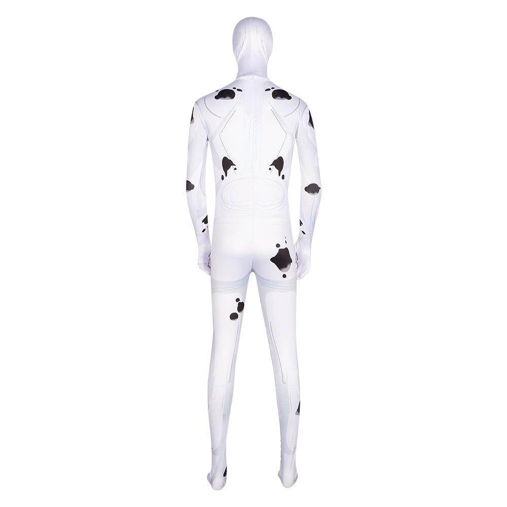 Spider-Man Across the Spider Verse Gwen Stacy Zentai Cosplay Costume Outfits Halloween Carnival Suit Adults - Azufun