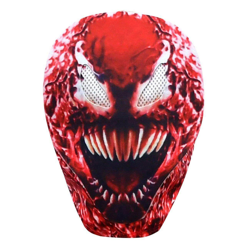 Spider-Man CARNAGE RED VENOM Costume For Kids Deluxe Zentai Cosplay Jumpsuits With Head Mask Halloween - Azufun