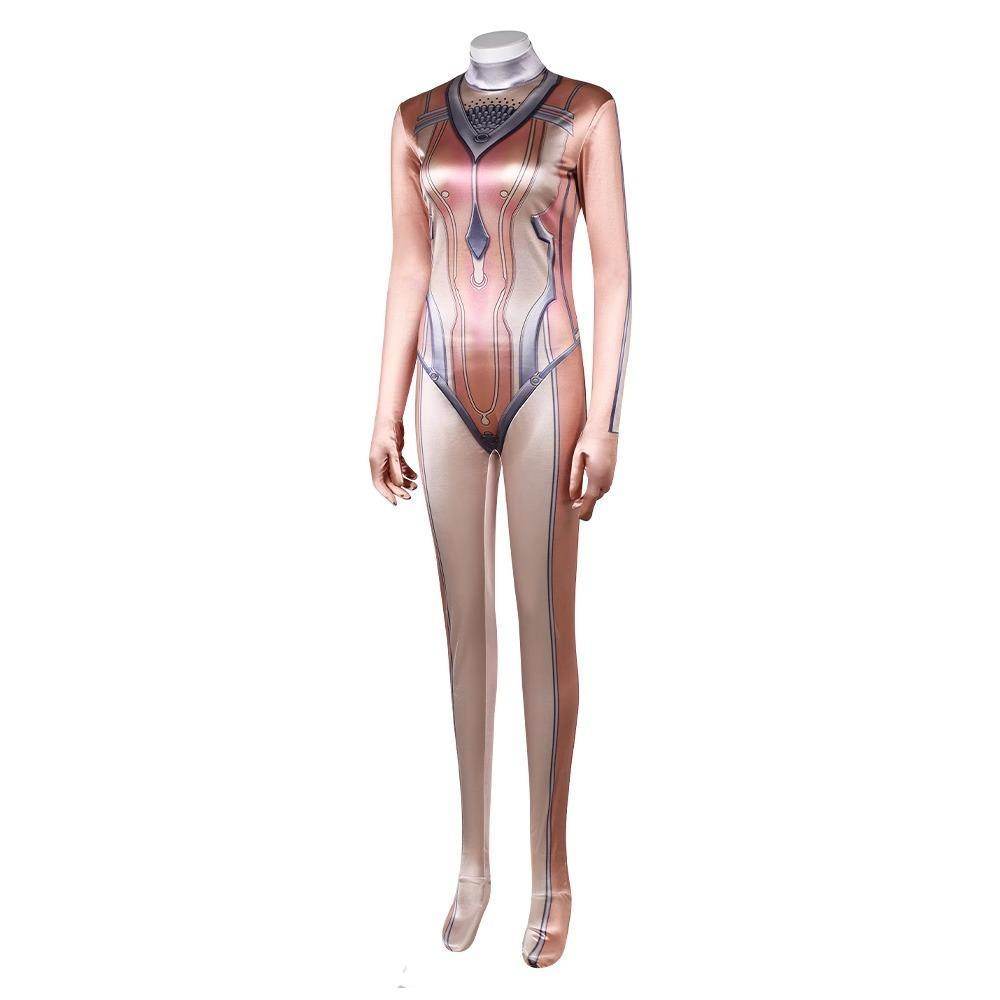 Stellar Blade Eve Costume Women Cosplay Jumpsuit Bodysuit Halloween - Azufun