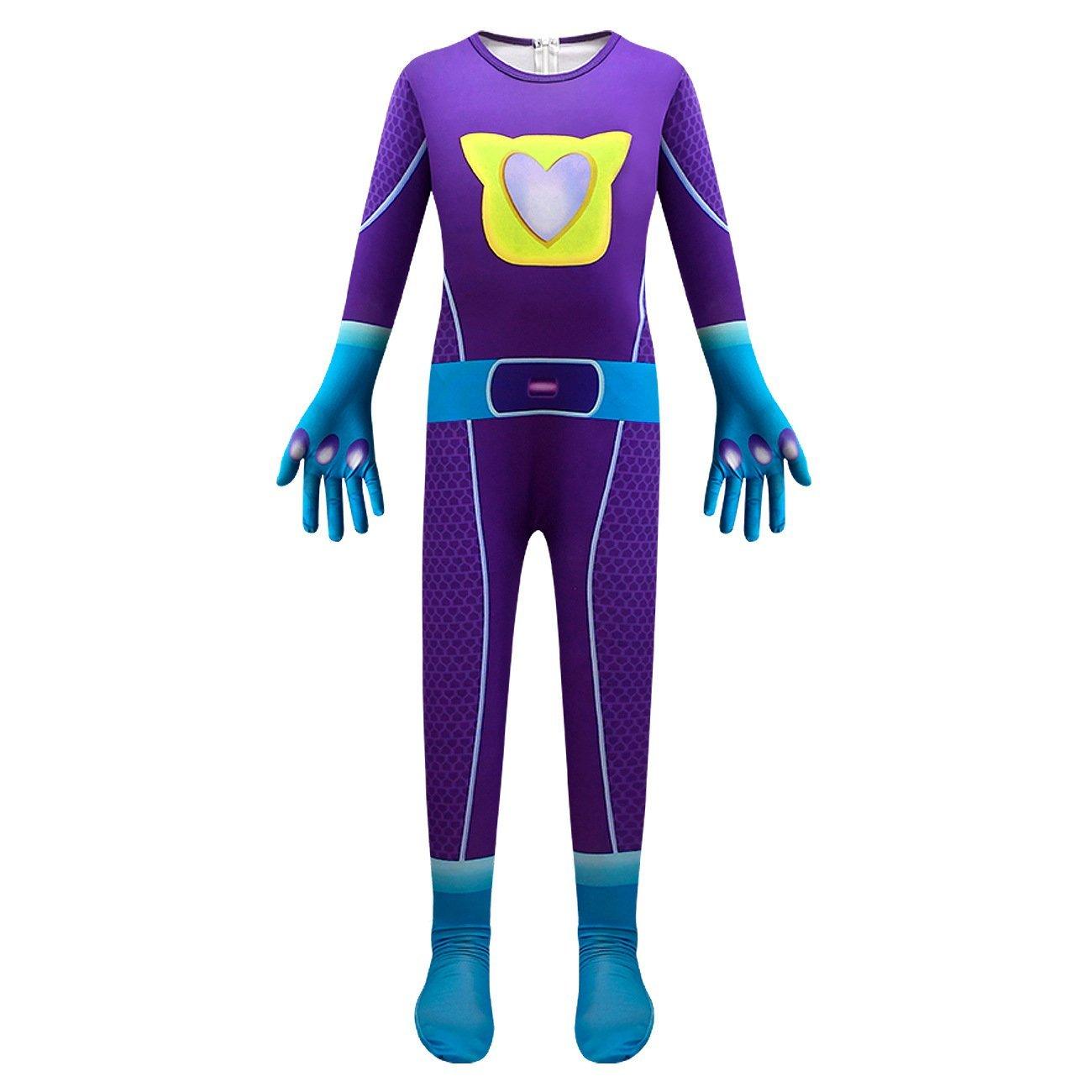 Super Cute Kitties Jumpsuits Cosplay costume With Mask For Kids
