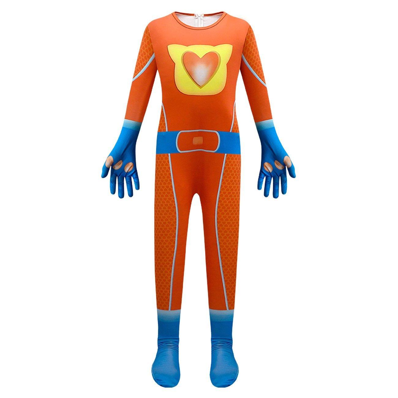Super Cute Kitties Jumpsuits Cosplay costume With Mask For Kids