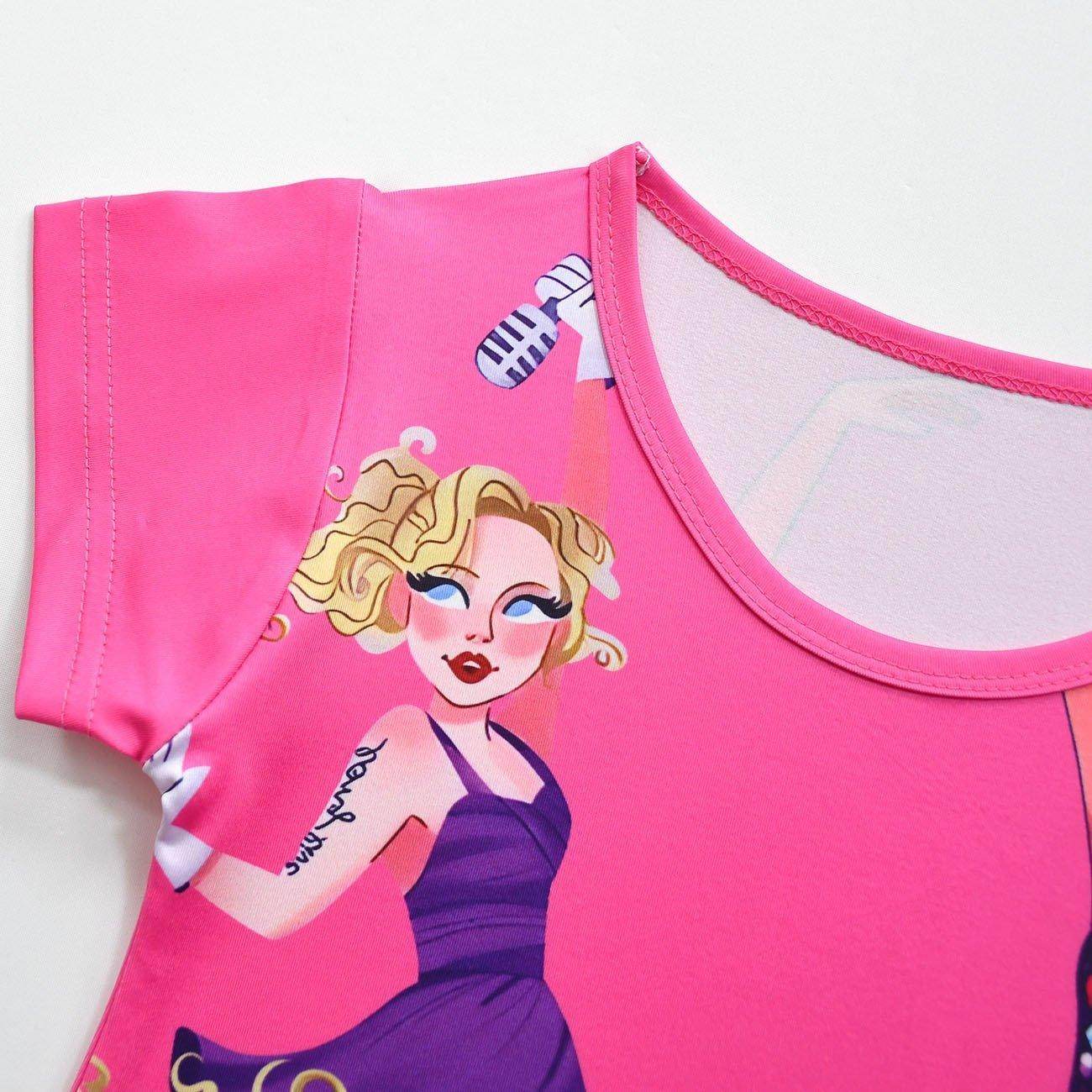 Taylor Swift Pajama Dress Cosplay Costumes Printing Kids - Azufun
