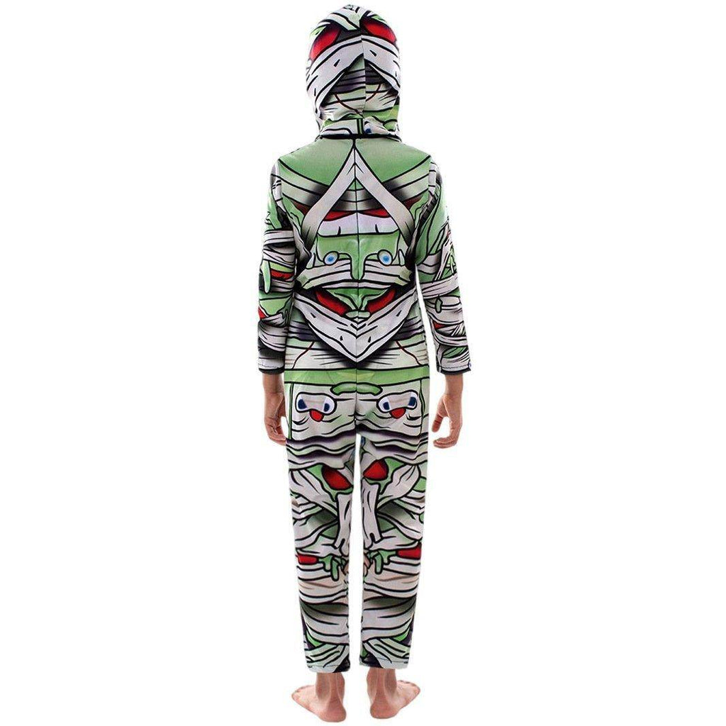 Teens Mysterious Mummy Costume Horror Fancy Dress Adult Egypt Costume - Azufun