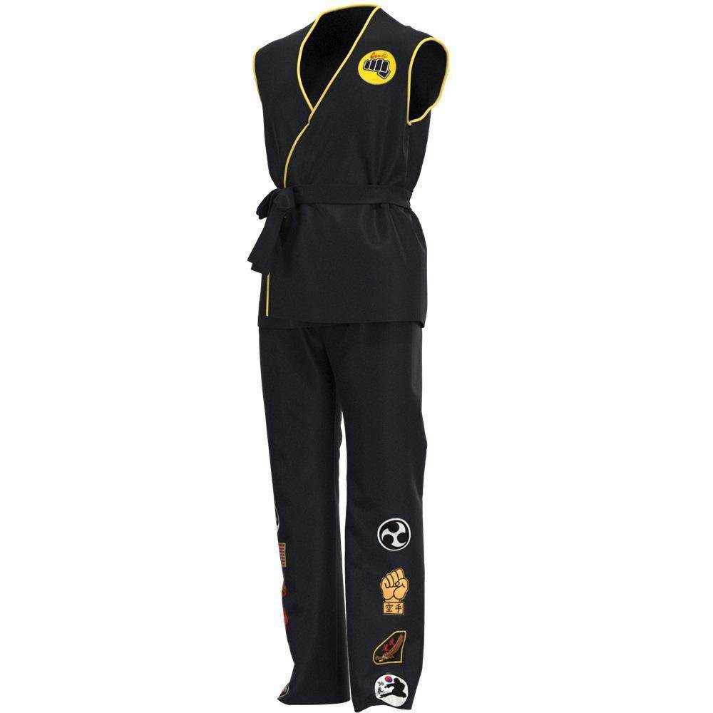 The Karate Kid Costumes Taekwondo Cobra Karate Training Suits Movie Cosplay - Azufun