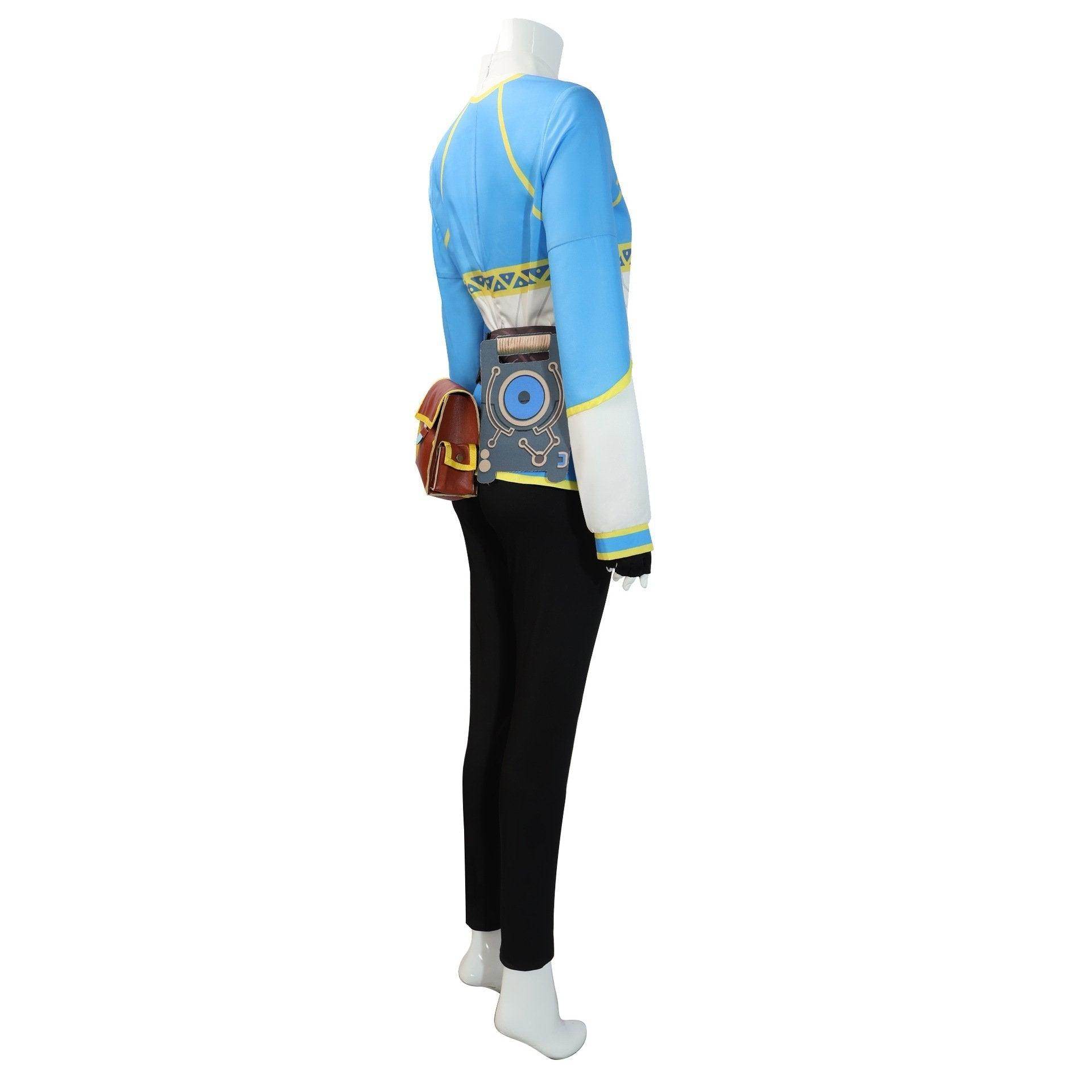 The Legend of Zelda Breath of the Wild Princess Zelda Halloween Cosplay Costume Outfits Carnival Suit Adults - Azufun