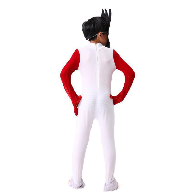 Toy Story 4 Forky Cosplay Costume Elastic Zentai Jumpsuit for Kids - Pajamasbuy