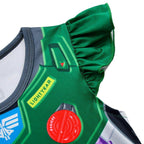 Toy Story 4 Miss Buzz Lightyear Costume Dress For Kids Girls - Azufun