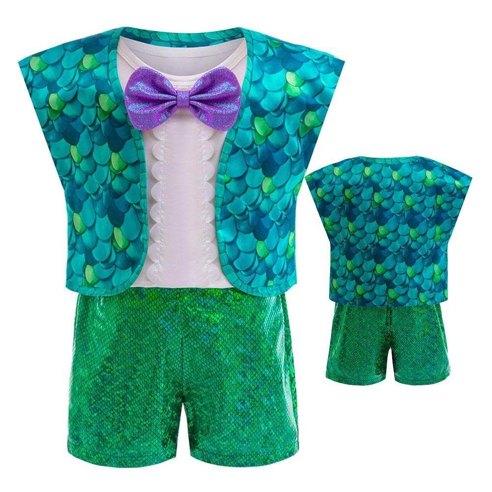 Trolls Branch Cosplay Costume Three-Piece Set For Boy - Azufun