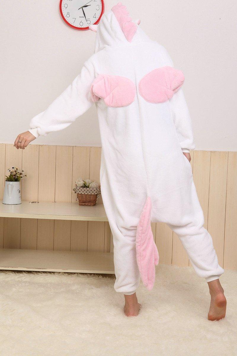 Unicorn Kigurumi Onesies Hoodie Pink Pajamas Animal Costume - Pajamasbuy