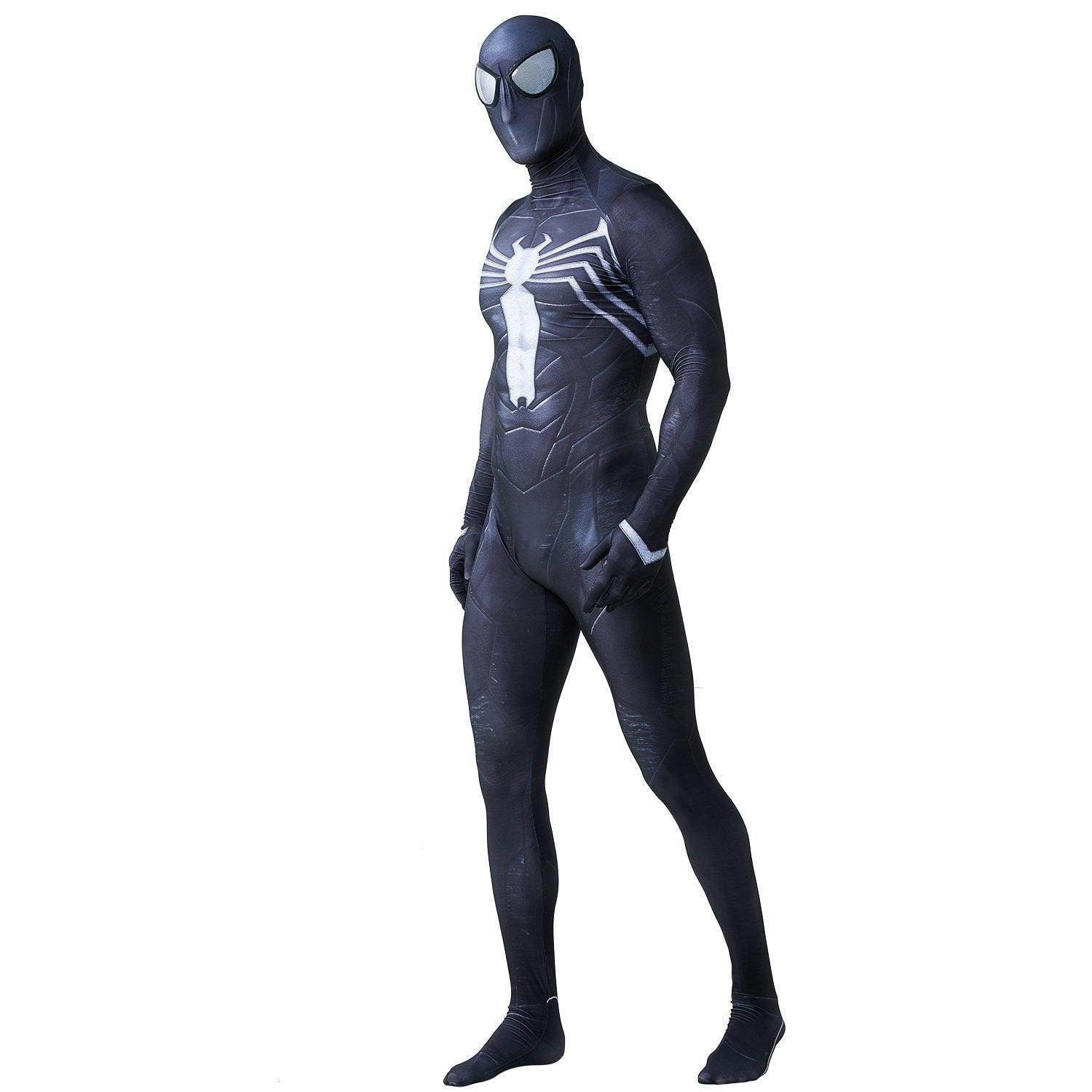 Venom Spider-Man 2 Peter Parker Jumpsuit Costume for Adults Kids - Azufun
