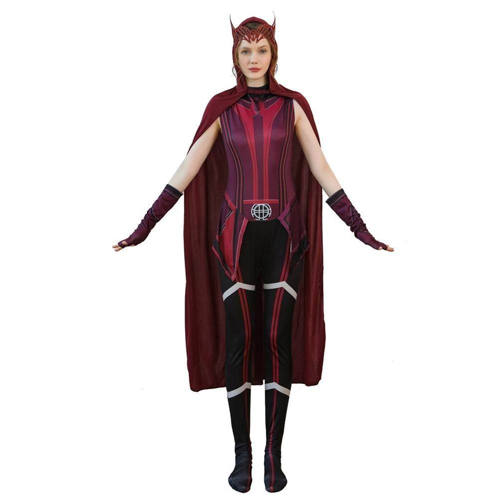 Wanda Scarlet Witch Hero Costume for Women - Azufun