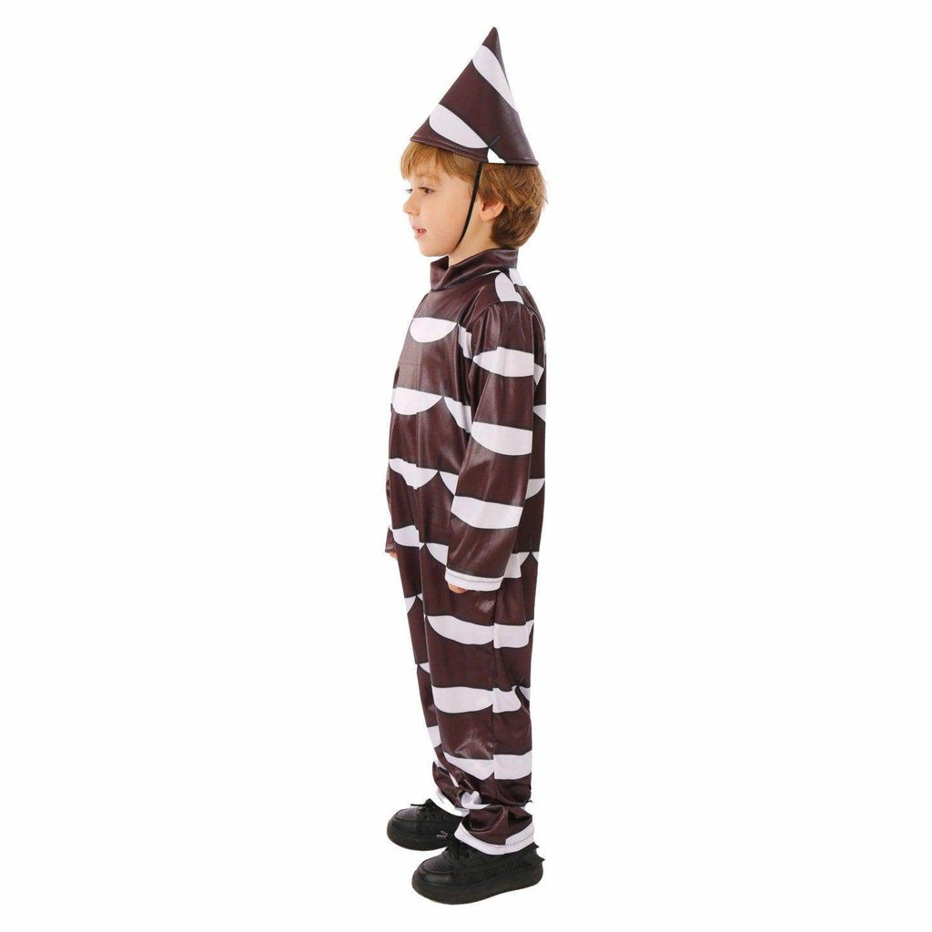 Willy Wonka Kids Chocolate Costumes Movie Jumpsuit Party Cosplay Halloween - Azufun