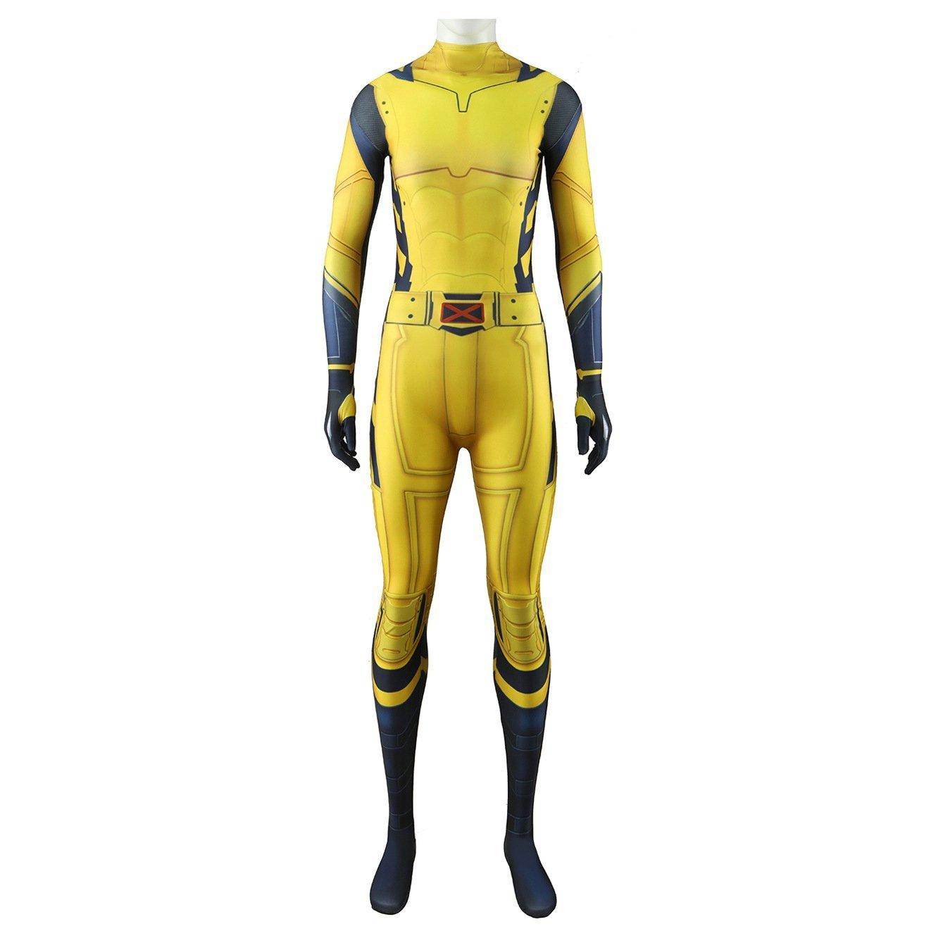 Women Wolverine Costume X23 Logan Halloween Cosplay Jumpsuit Deadpool 3 Dafne Keen Yellow - Azufun