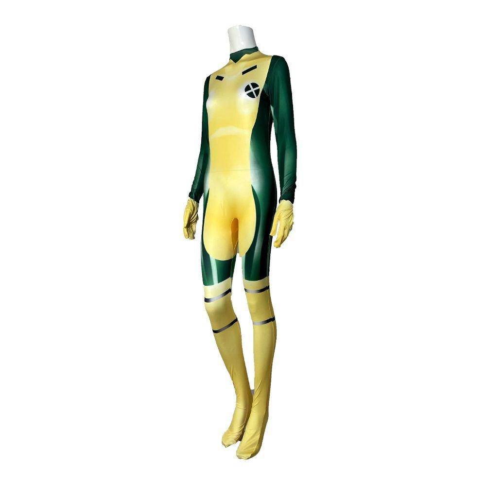 X Men Rogue Party Cosplay Costume Outfits Halloween Jumpsuit - Azufun
